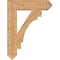 Ekena Millwork Merced Arts & Crafts Smooth Bracket, Western Red Cedar, 5 1/2"W x 26"D x 34"H BKT06X26X34MRC03SWR - alternate 2
